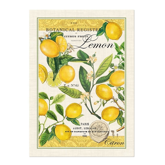 Lemon Basil Kitchen Towel