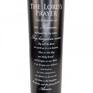 33\" The Lord\'s Prayer Cowbell Wind Chime