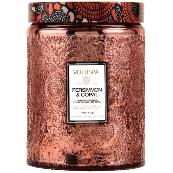 Persimmon & Copal Large Jar Candle