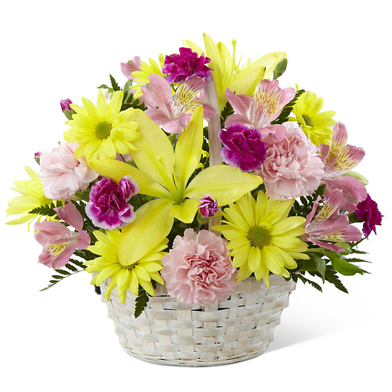 Basket of Cheer Bouquet