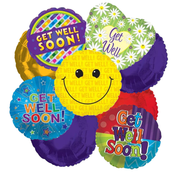 Get Well Balloon Bouquet