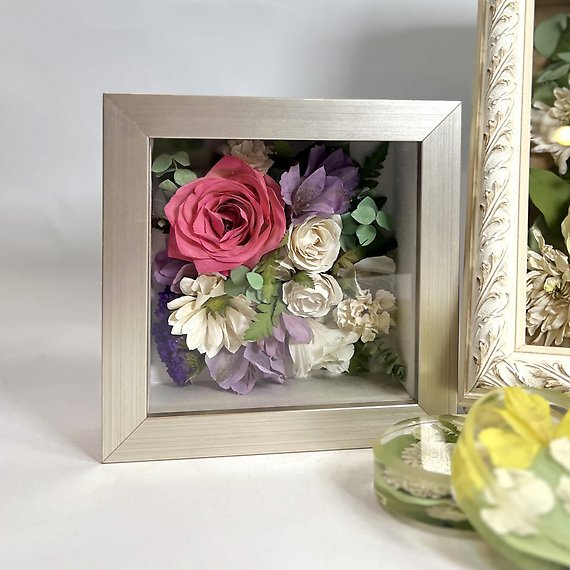 Floral Blanket Shadowbox