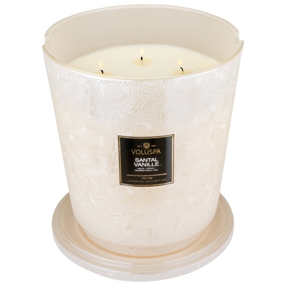 Santal Vanille 5 Wick Hearth Candle