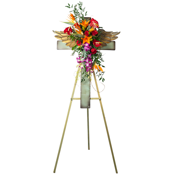 Tropical Embrace Cross