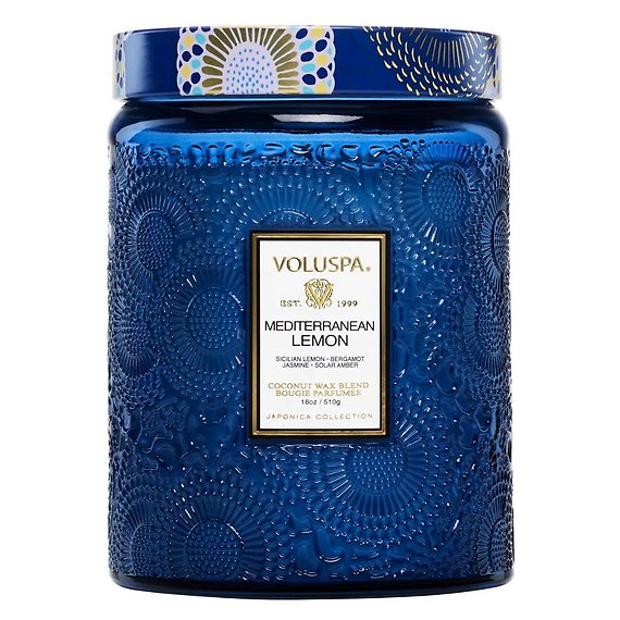 Mediterranean Lemon Large Jar Candle