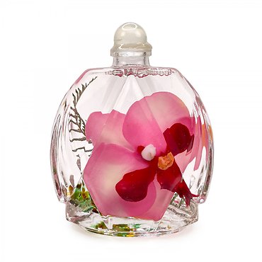 Lifetime Candle - Pink Orchid Cut Glass