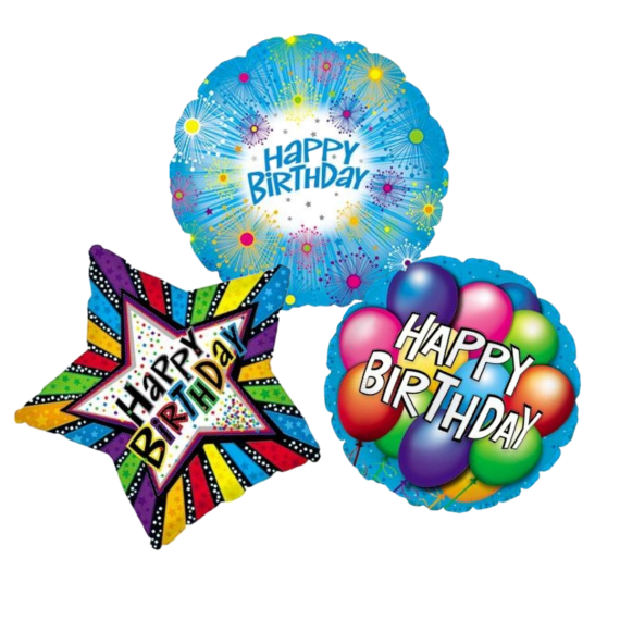 Add 3 Mylar Balloons