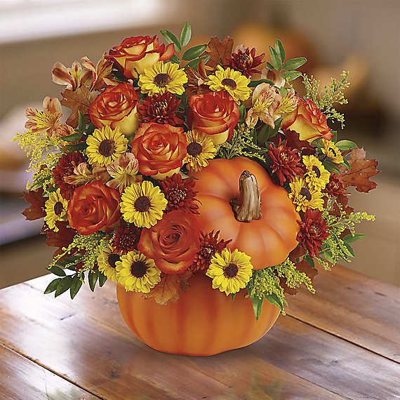 Teleflora\'s Warm Fall Wishes Bouquet