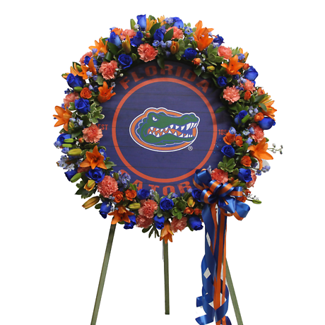 Gator Logo Wreath