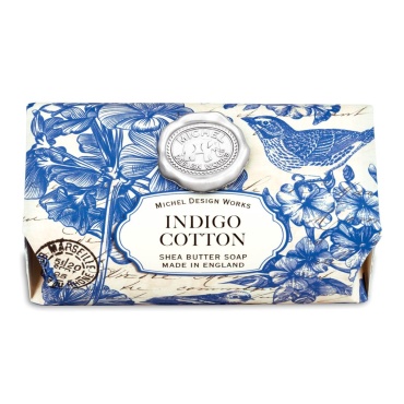 Large Indigo Cotton Care Package