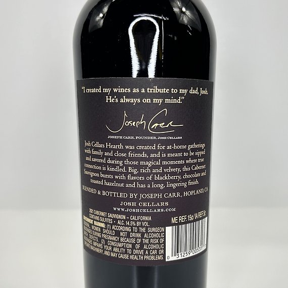 Josh Cellars Hearth Cabernet Sauvignon