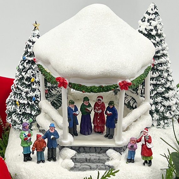 Thomas Kinkade Sweet Sounds of Christmas Bouquet