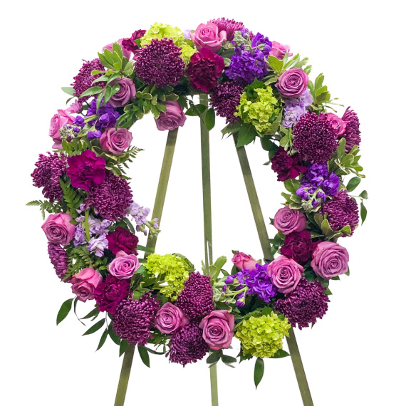 Purple Wreath