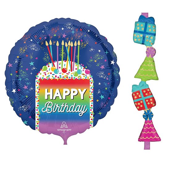 Happy Birthday Airwalker Balloon