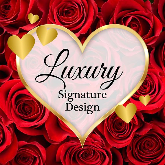 Valentines\' Day Signature Design