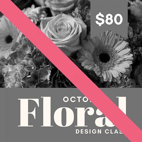 Floral Class October 23