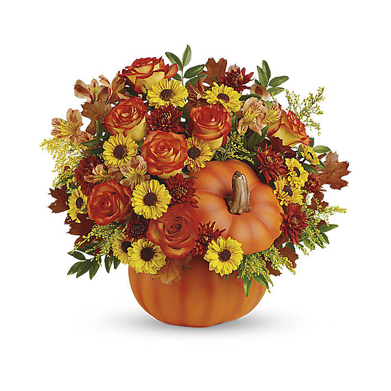 Teleflora\'s Warm Fall Wishes Bouquet