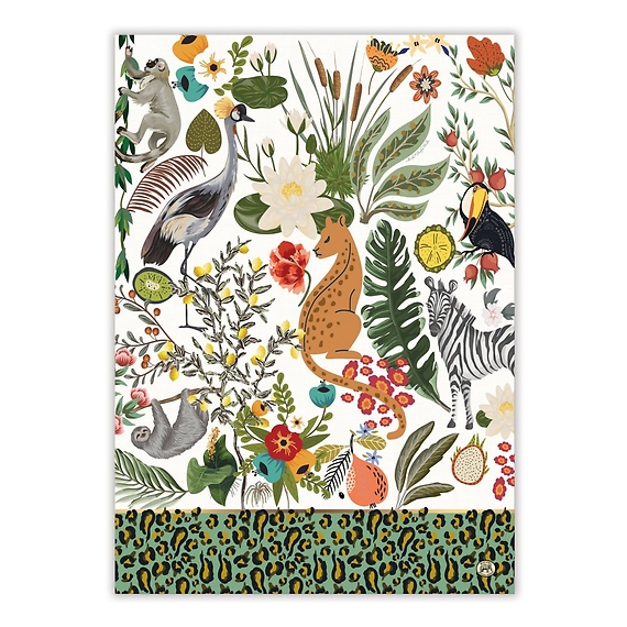 Wild Lemon Kitchen Towel