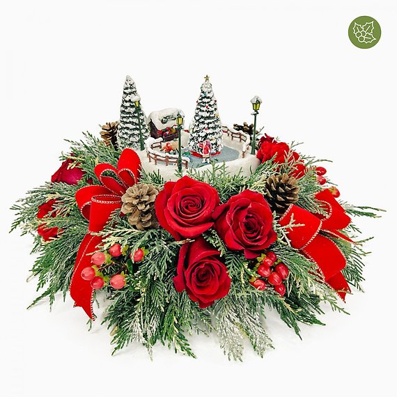 Thomas Kinkade\'s Oh What Fun Bouquet