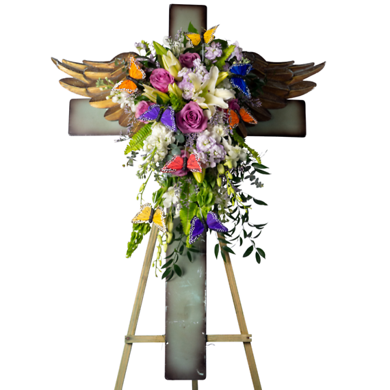 Butterfly Protection Cross