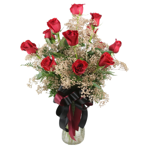 1 Dozen Roses Seminole Colors