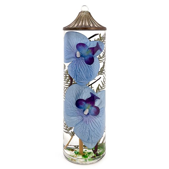Lifetime Candle - Blue Orchid XL Cylinder