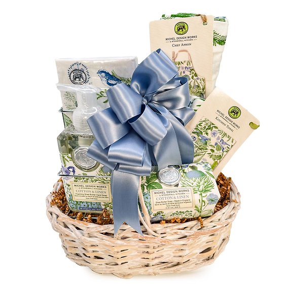 Michel Design Works - Cotton & Linen Basket