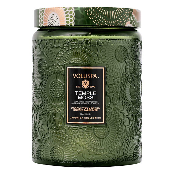 Temple Moss Large Jar Candle