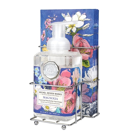 Magnolia Foaming Soap Napkin Set