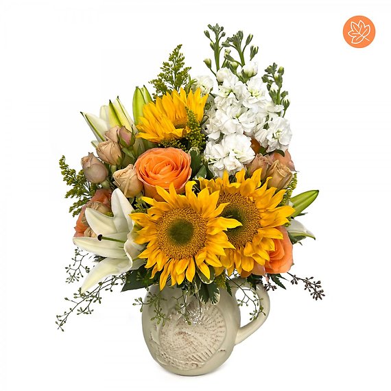 Fall Pitcher Bouquet