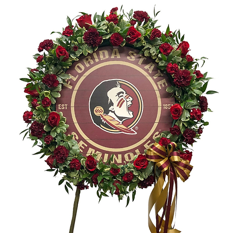 Seminole Logo Wreath