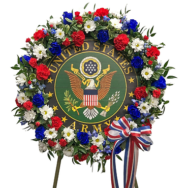 Army Logo Wreath