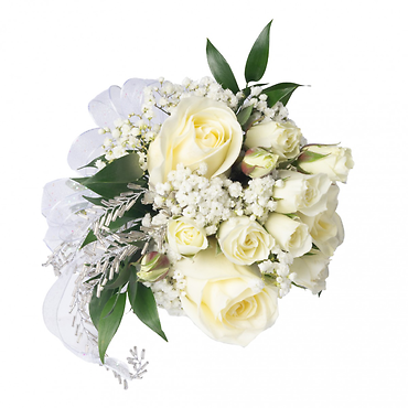 Petite White Rose Bouquet