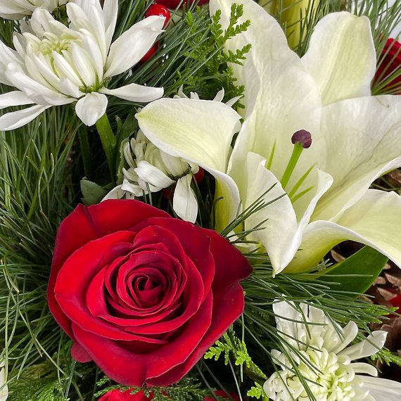 Vintage Christmas Bouquet