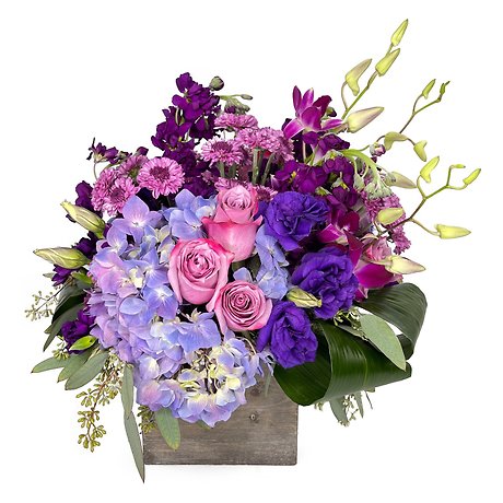 Violet Velvet Bouquet