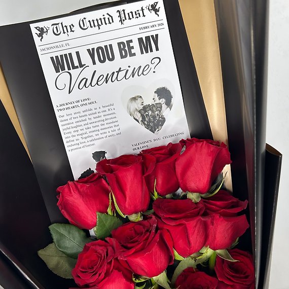 Be My Valentine Wrap