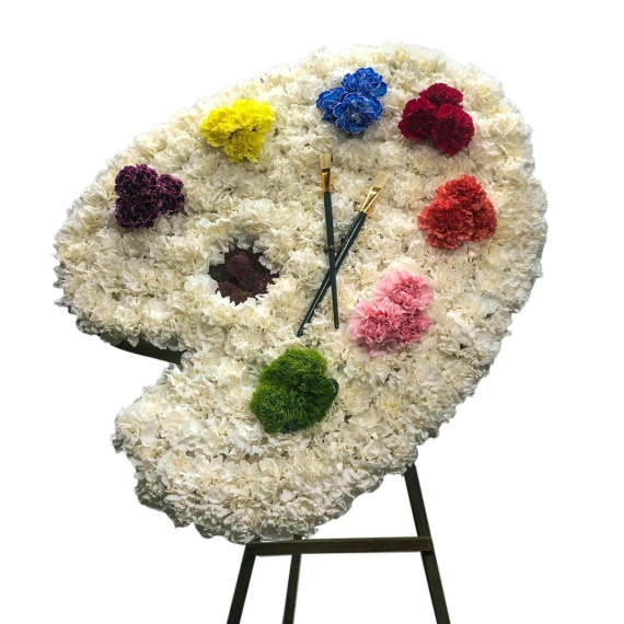 Artists Paint Palette