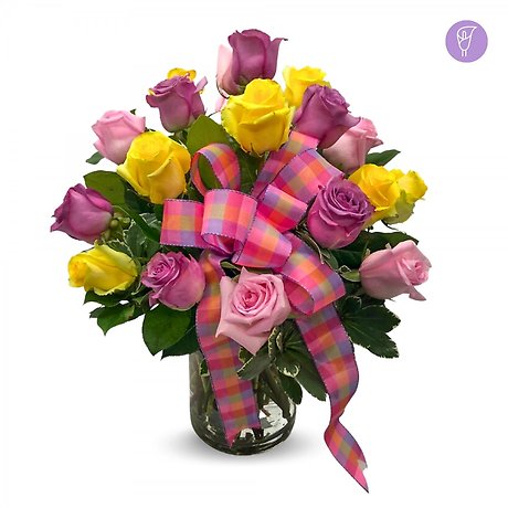 2 Dozen Modern Easter Roses